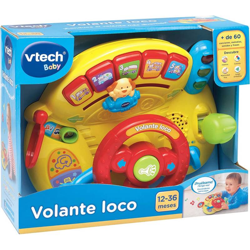 VTECH - Juguete Interactivo Volante Loco