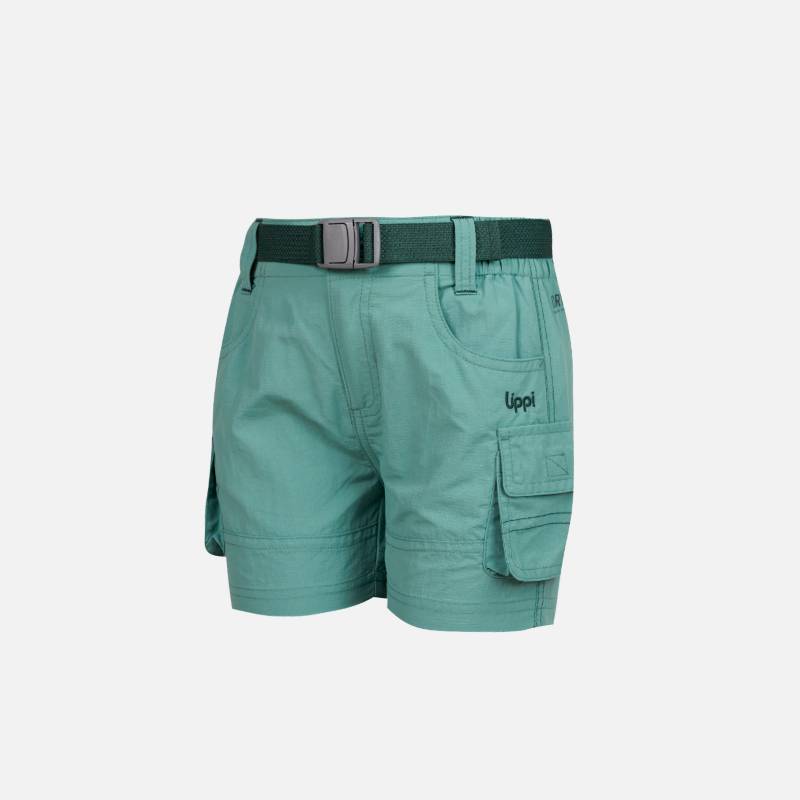 LIPPI - Short Niña Mini Just-Go Q-Dry Cargo Shorts Jade Lippi