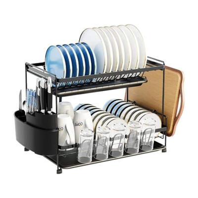 Rack Organizador Escurridor Secador De Loza Platos Cocina