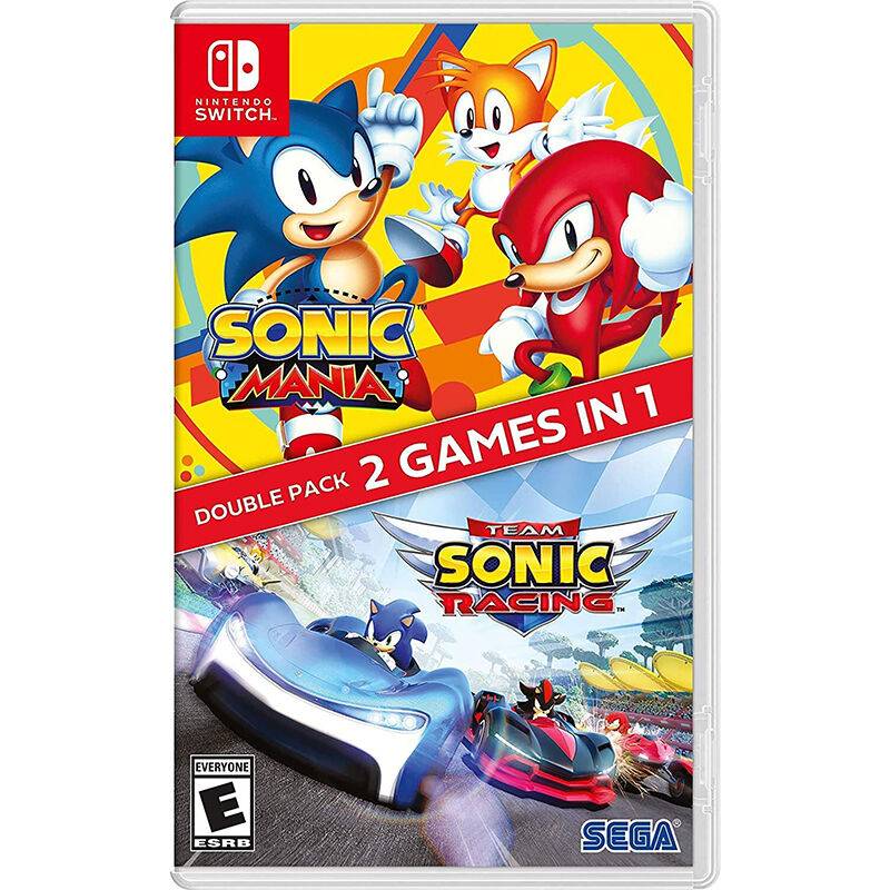 SEGA - Sonic mania  sonic racing - nintendo switch