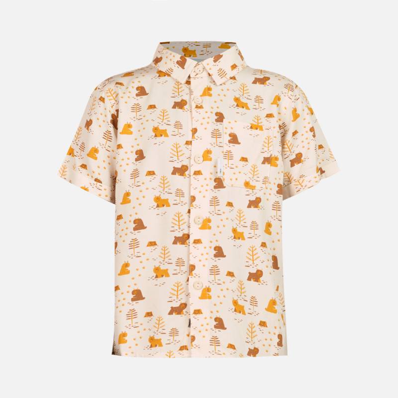 LIPPI - Camisa Niño Cliff Shirt Print Beige Lippi