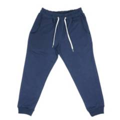 DEFY STREET - Pantalon de buzo azul Marino algodón