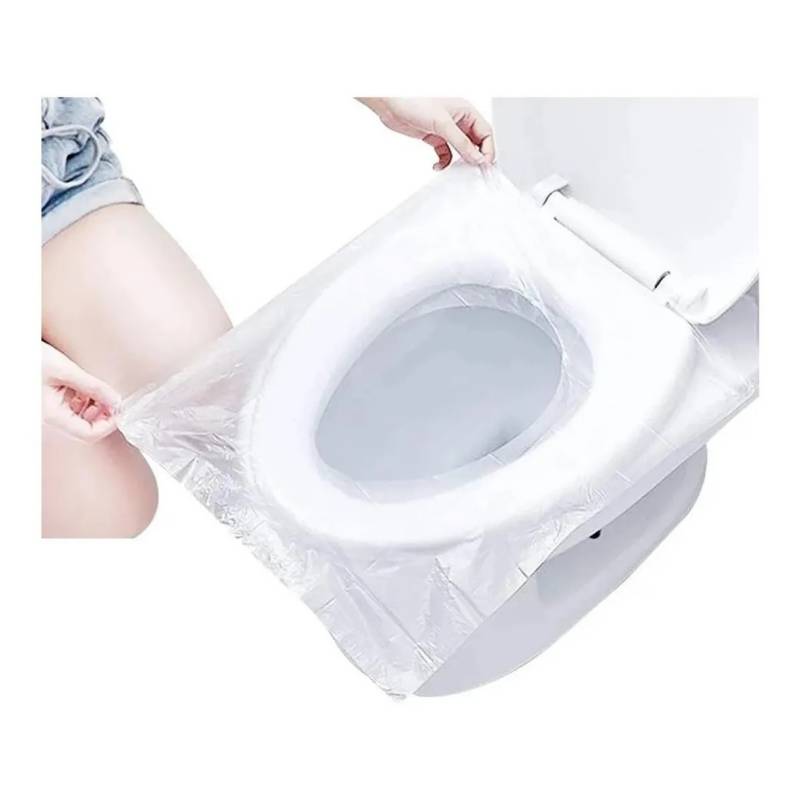 GENERICO 50x Cubre Inodoro Desechable Wc Protector Baño Impermeable