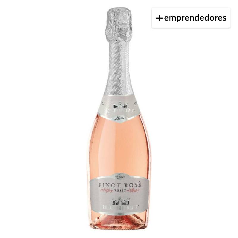 BORGO IMPERIALE - Espumante Italiano Pinot Rosé x 3 Unidades