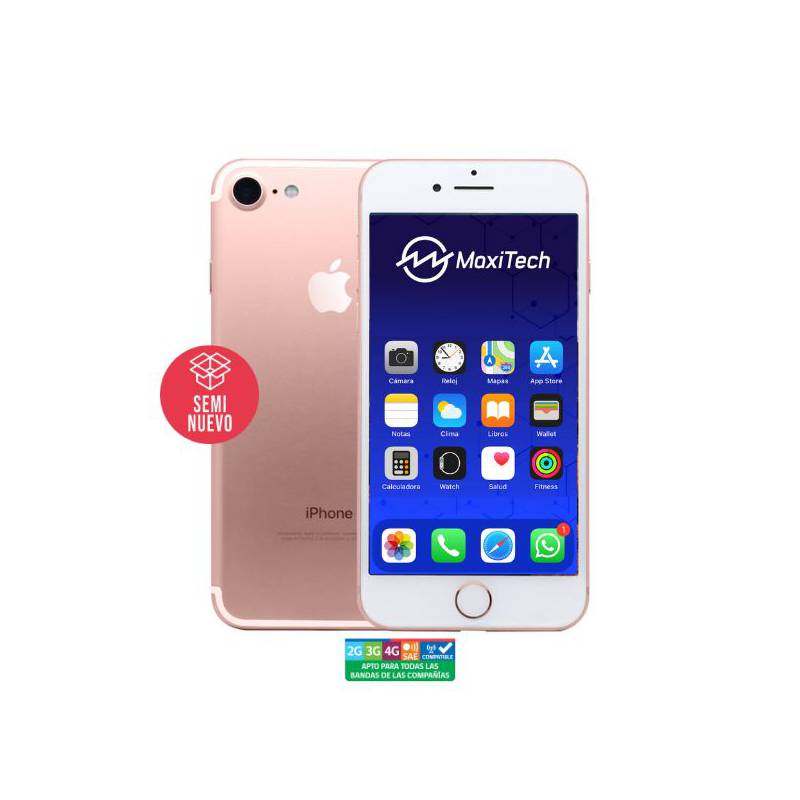 APPLE - iPhone 7 32 GB Rose Gold - Reacondicionado