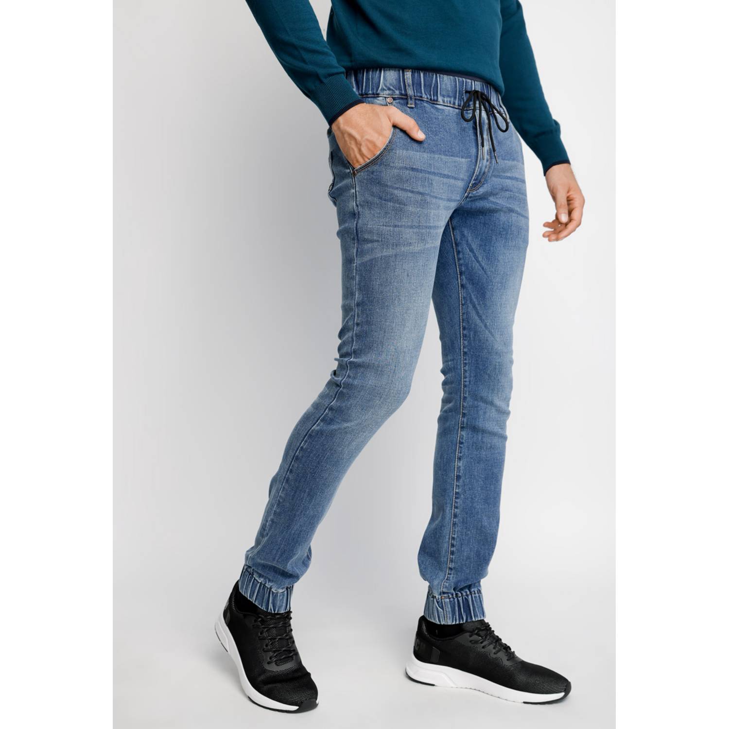 FEROUCH Jeans Jogger Fj Azul Ferouch falabella