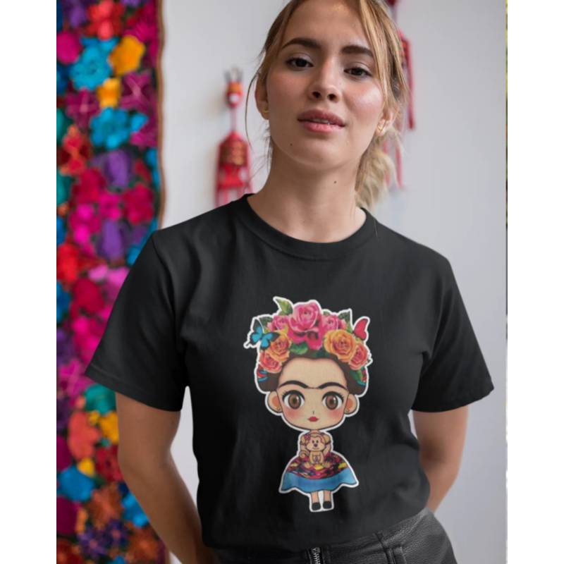 GENERICO - Eme merch Polera Frida Kahlo