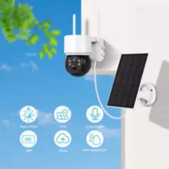 GENERICO - Camara Ip Solar De Seguridad Wifi Exterior Hd 1080p Icsee