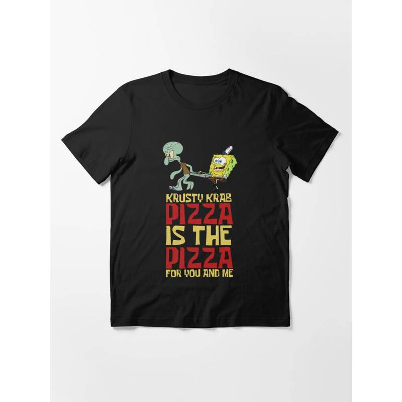 SM - Polera Bob Esponja Calamardo Pizza Nickelodeon