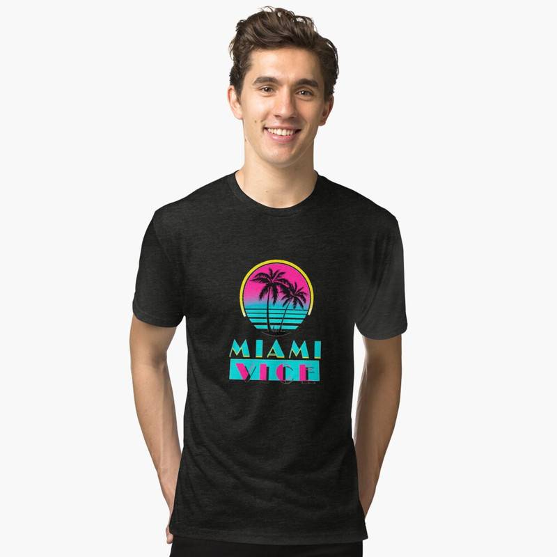 SM - Polera Miami Vice Division Miami H