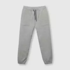 COLLOKY - Pantalón de niño de buzo con bolsillos gris melange (2 a 12 años)