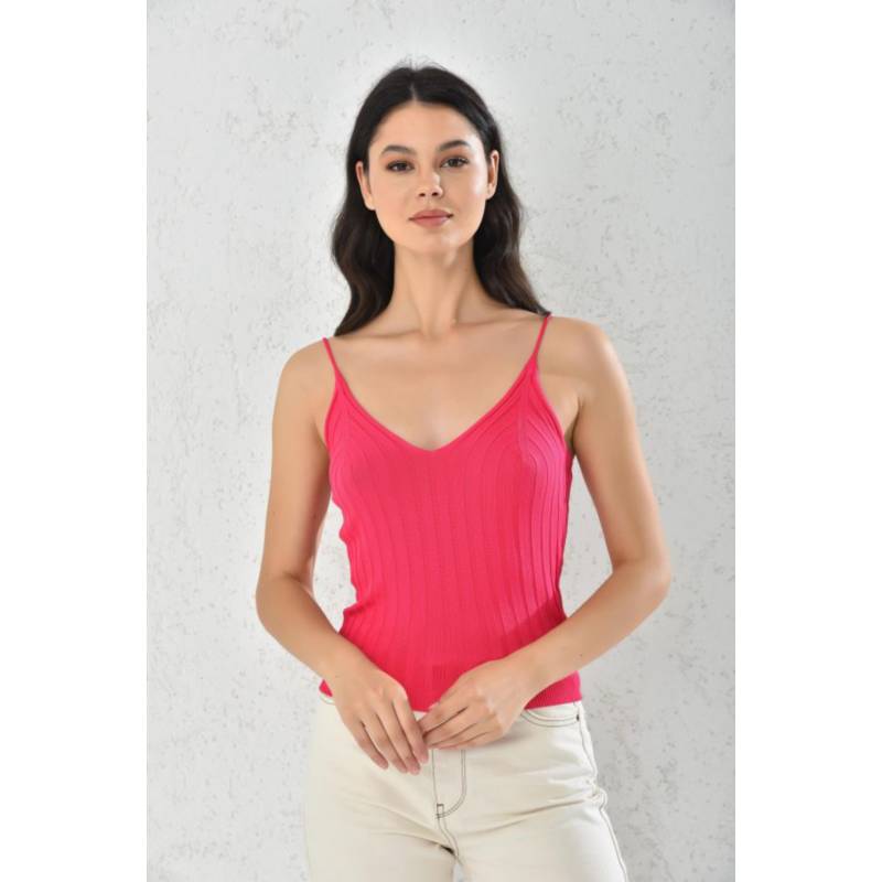 Polera best sale tirantes mujer