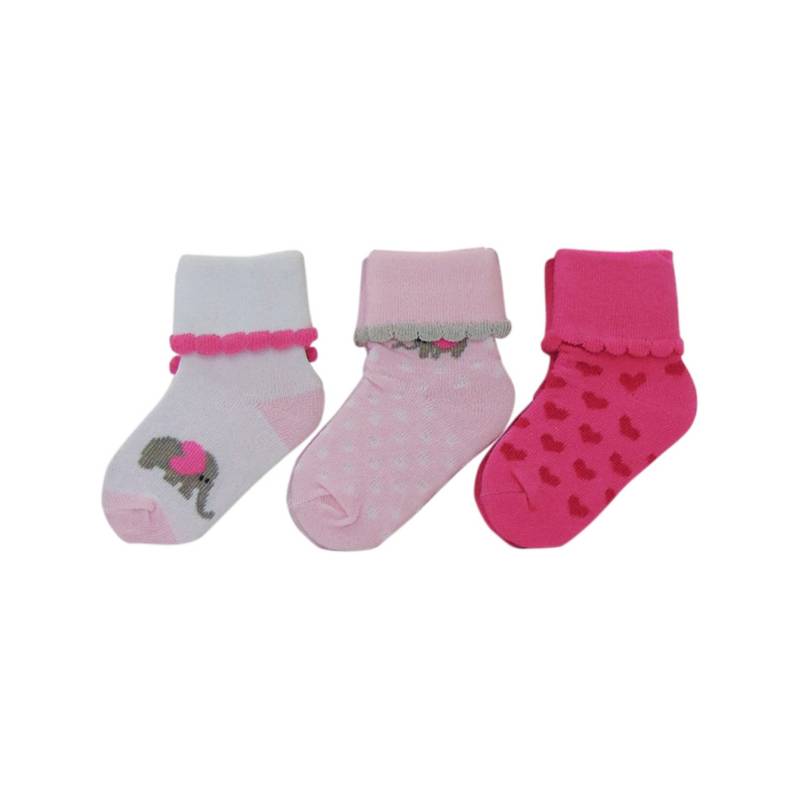 Terapia precio Frase PUMUCKI Set De 3 Calcetines Para Bebé Niña Rosa Pumucki | falabella.com