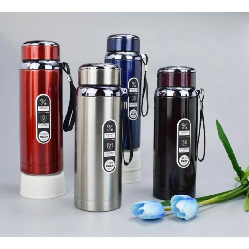 Pack 4 Termos Acero Inox 800 Ml Café Agua Te Caliente O Frio