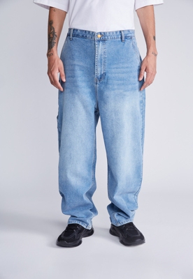 SIOUX Jeans Baggy Sk8 Con Destroyed Azul Sioux