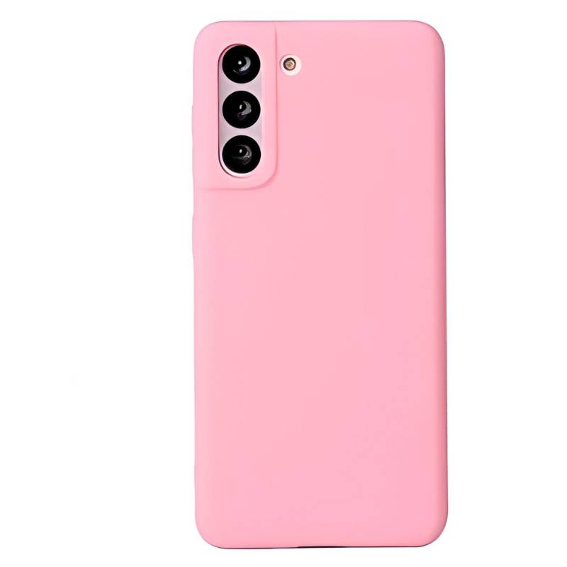 SAMSUNG - Carcasa silicona Galaxy A21 color rosado