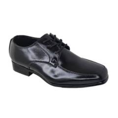 GENERICO - Zapato Formal De Vestir Con Cordon Niños y Adolecentes - Negro - 3220