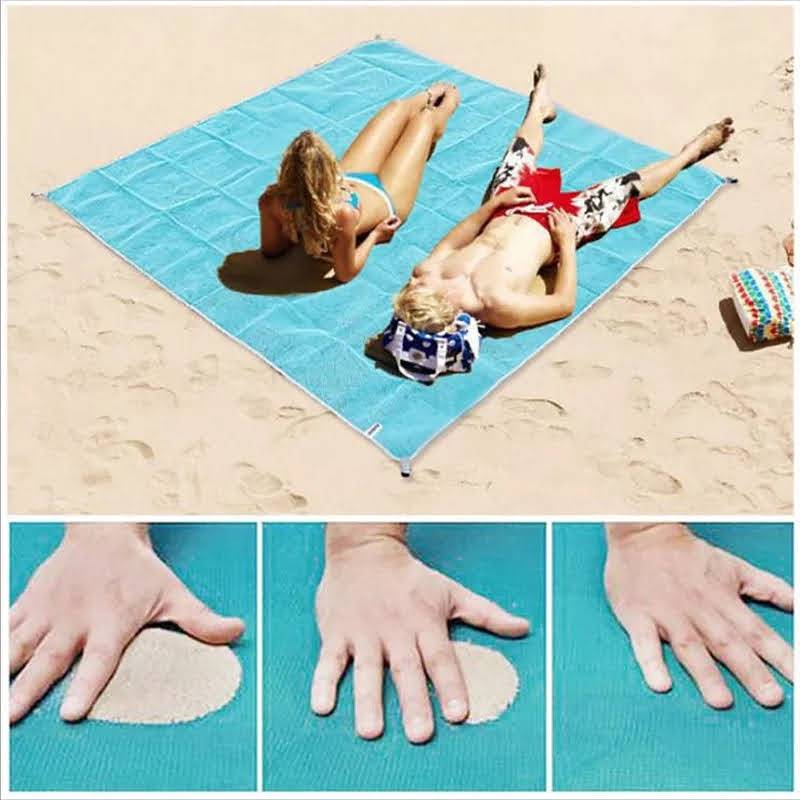 Manta de playa a prueba de arena, manta de picnic impermeable, esterilla de  playa ligera de gran tamaño, mantas de camping portátiles para viajes,  senderismo, accesorios de playa Vhermosa ZJWJ366