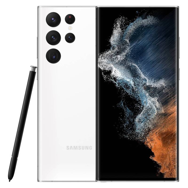 SAMSUNG - Samsung Galaxy S22 Ultra 5G 128GB - Reacondicionado - Blanco