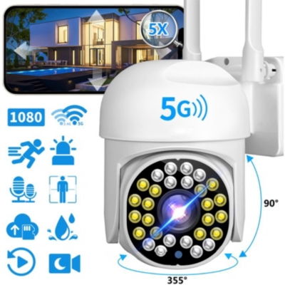 Cámara IP de 2MP, 2,4G, 5G, WiFi, 1080P, HD, Mini, interior, inalámbri –  2nlf Security Camera