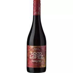 LOCO LOPEZ - Loco López, Sangría Caja 12 botellas 750 c.c