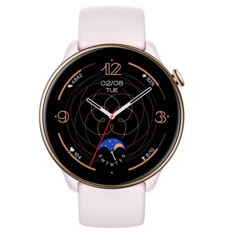 XIAOMI - Reloj inteligente amazfit GTR mini  smartwatch Rosado.