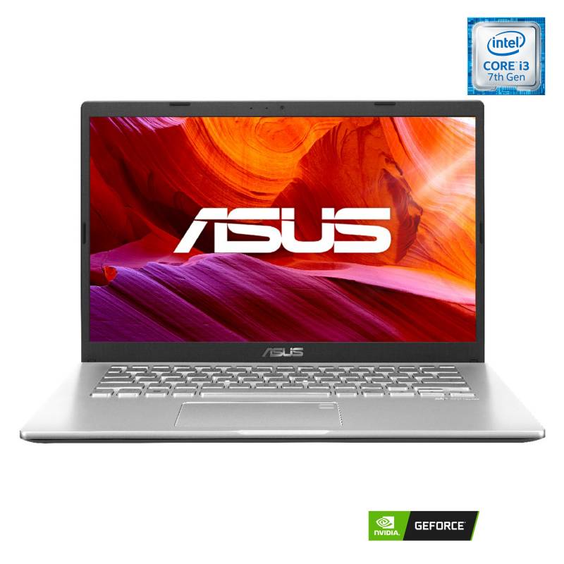 ASUS - Notebook Laptop X409UJ Intel Core i3-7020U 4GB RAM 512GB SSD NVIDIA GeForce MX230 14"