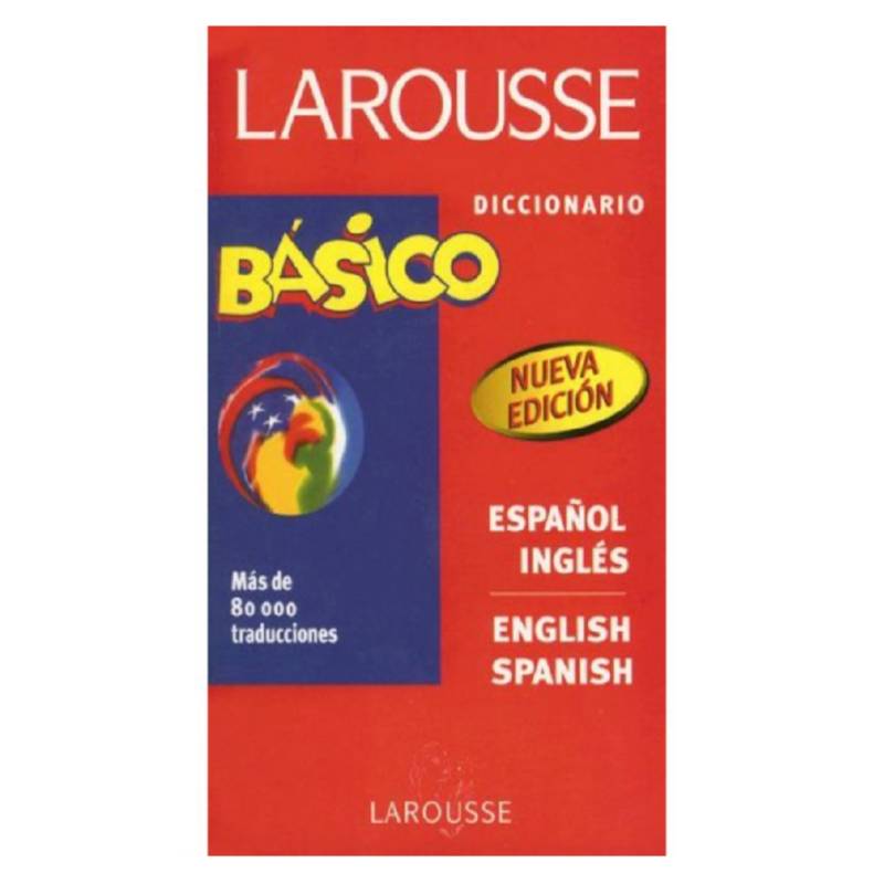 Pack Diccionario Básico Y Diccionario Español Inglés Larousse 3° y