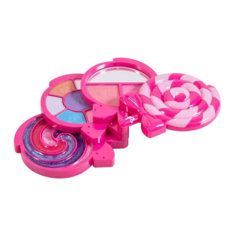 CHILE TENDENCIA Set Juego de Maquillaje Infantil Peinadora 15 Pcs para  Niñas