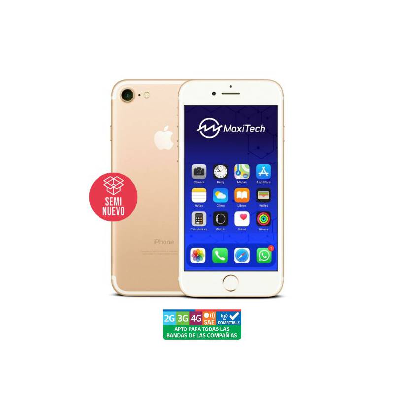 APPLE - iPhone 7 32 GB Gold - Reacondicionado