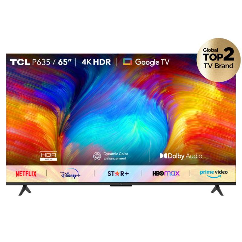 TCL - LED 65" TCL 65P635 4K HDR Smart TV Google TV