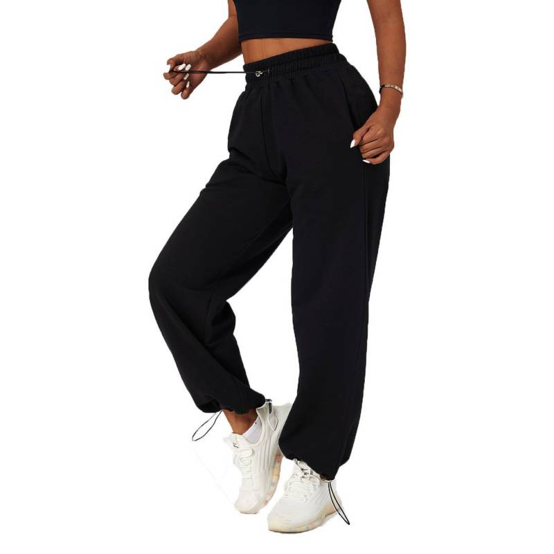 BONVERANO Pantalón Jogger Mujer Negro