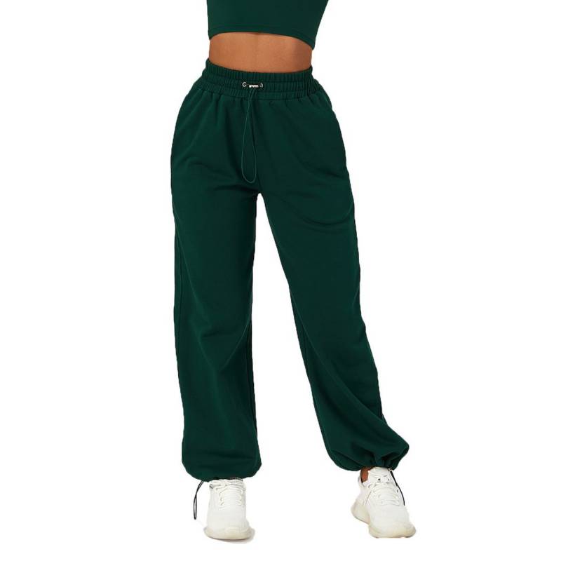 BONVERANO Pantalón Jogger Mujer Verde
