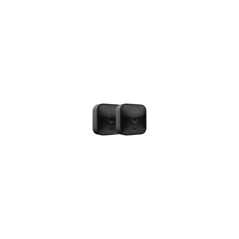 Blink Mini Indoor 1080p Wi-Fi Camara Seguridad (2 Pack) - Negro