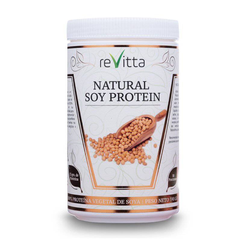 REVITTA WELLNESS - Proteína Vegana Soy Protein Revitta 390 Grs.