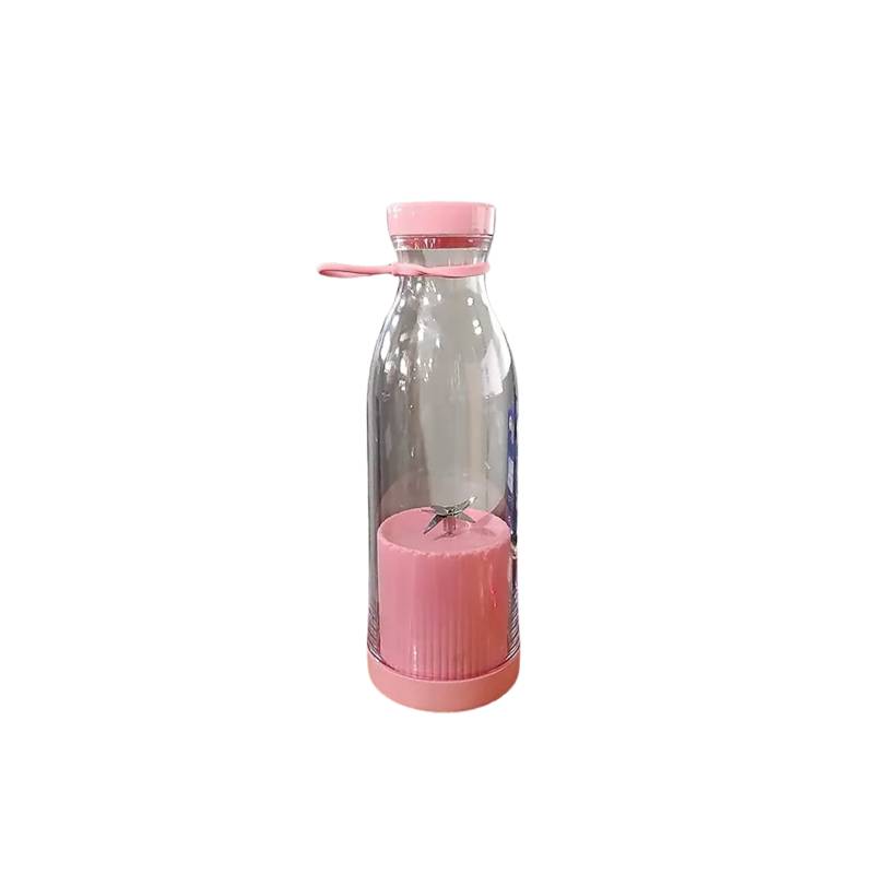GENERICO Juguera Personal Licuadora Botella Licuadora Portatil 420ml rosa