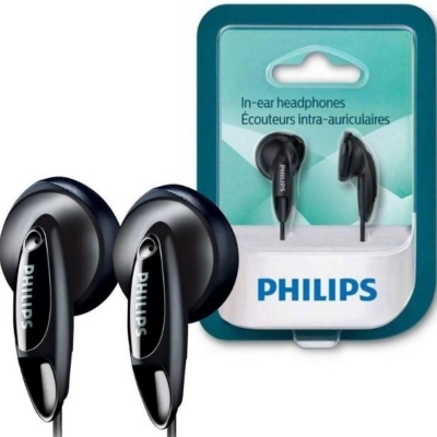 PHILIPS SHE-1350 Auricular con cable Negro