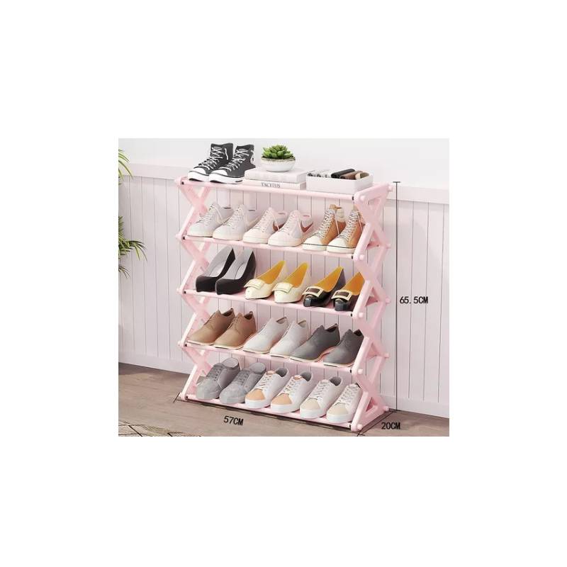 Set de 5 organizadores rosa de Zapatos - Tienda Bianca