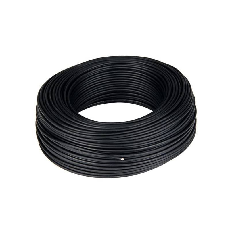 Cable de 25 mm eléctrico negro por metros cero halógenos