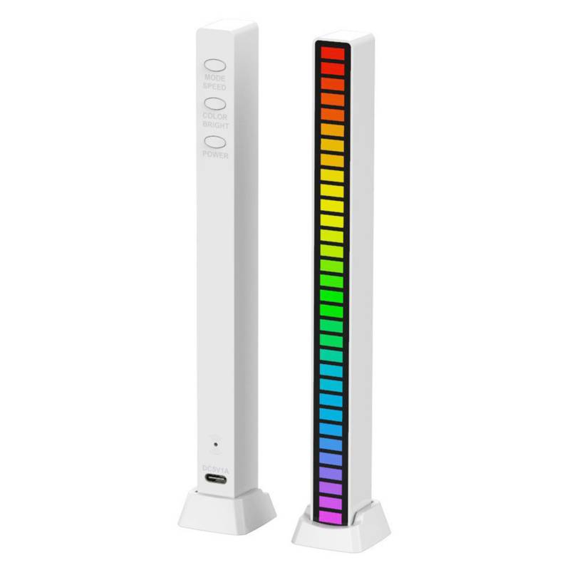 GENERICO Barra De Luz Led Control De Sonido Al Ritmo Música Rgb