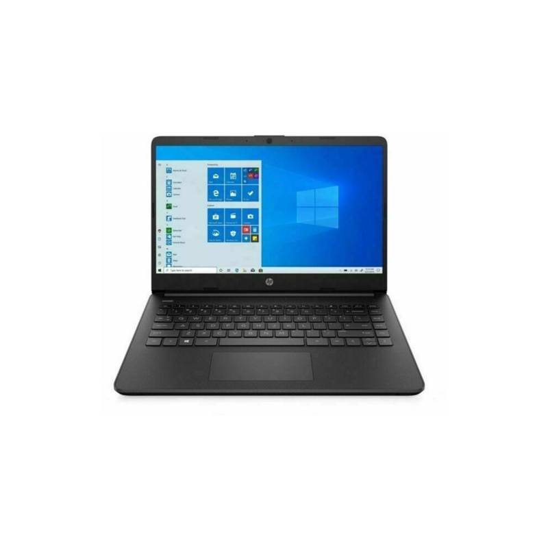 Hp Notebook Hp 14 I3 10ma Gen 4gb 128gb Ssd Negro Refabricado Hp 7443