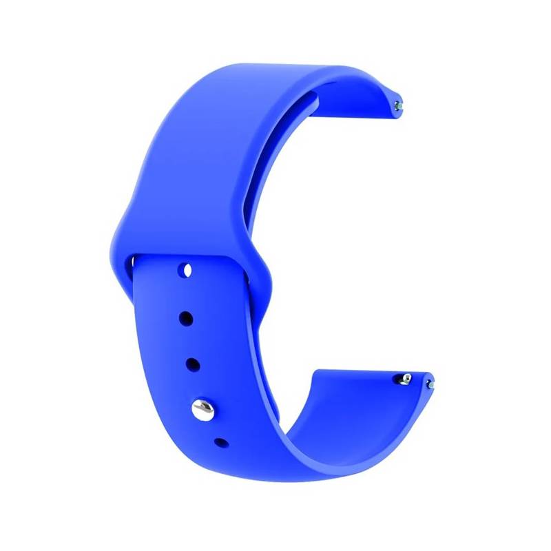 GENERICO - Correa Sport Compatible Samsung Watch Active 1-2 Azul E 20mm