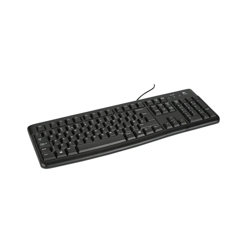 LOGITECH Teclado Silencioso USB Negro K120 Logitech | falabella.com