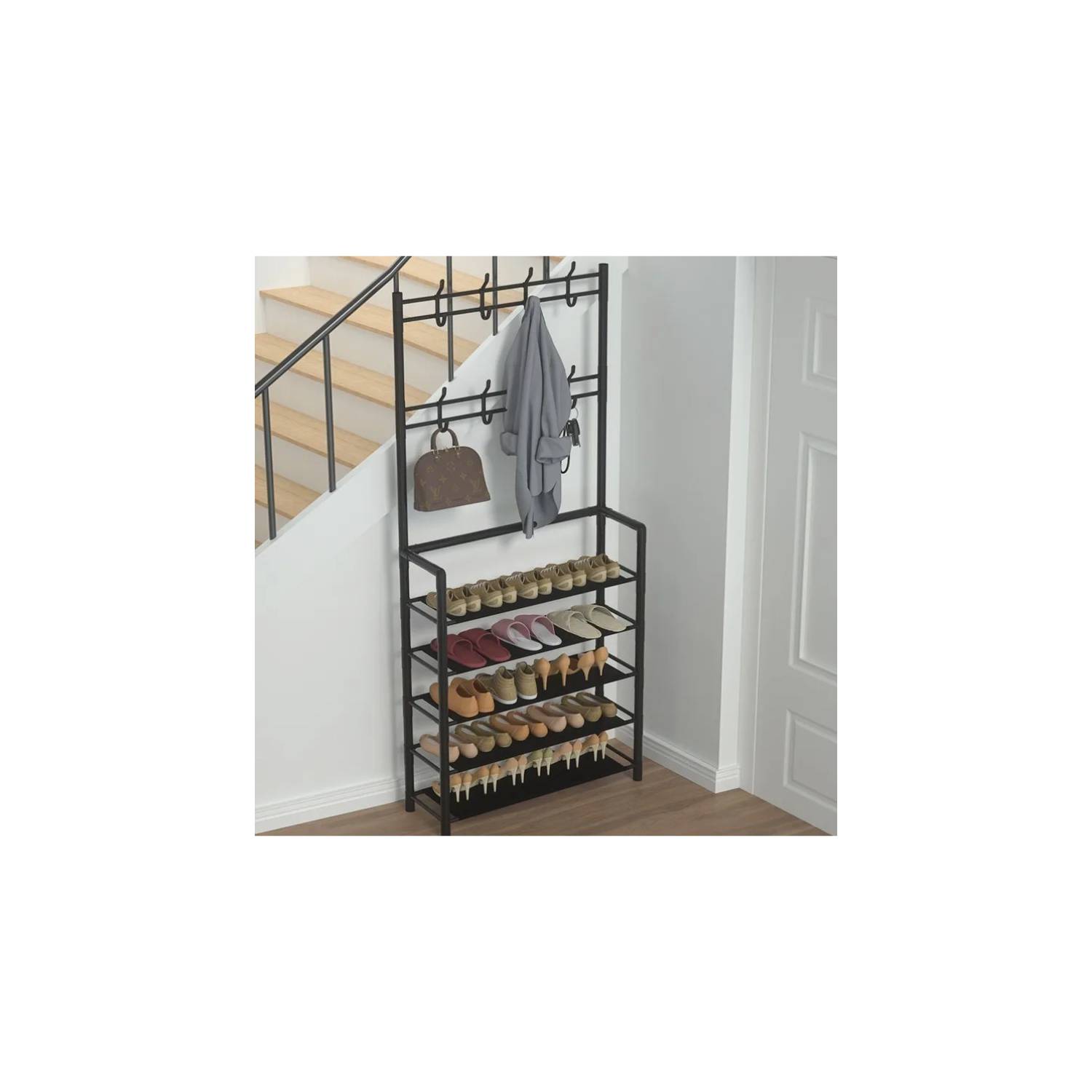 Perchero Armario Zapatero Organizador Closet Portatil Mueble