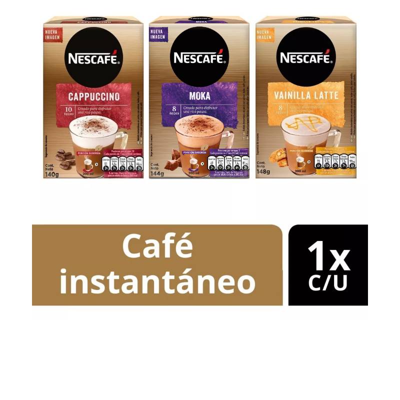 NESTLE Café NESCAFÉ® Cafés más vendidos X3 Cajas