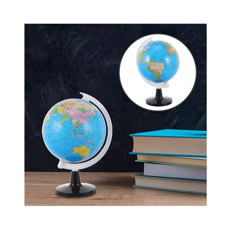 Generico Globo Terraqueo Plastico Giratorio Con Base Mini 106cm 