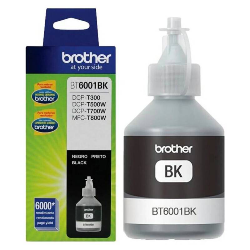 BROTHER - Tinta Original Brother Black BT6001BK