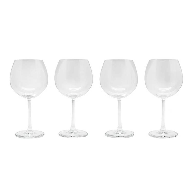 SET 4 VASOS VIDRIO WAYU