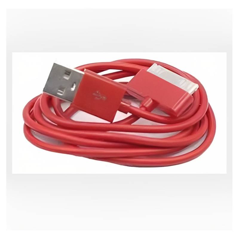 DBLUE - CABLE USB 2.0 IPOD/IPHONE/IPAD MODELO 2G 3GS 4GS RED