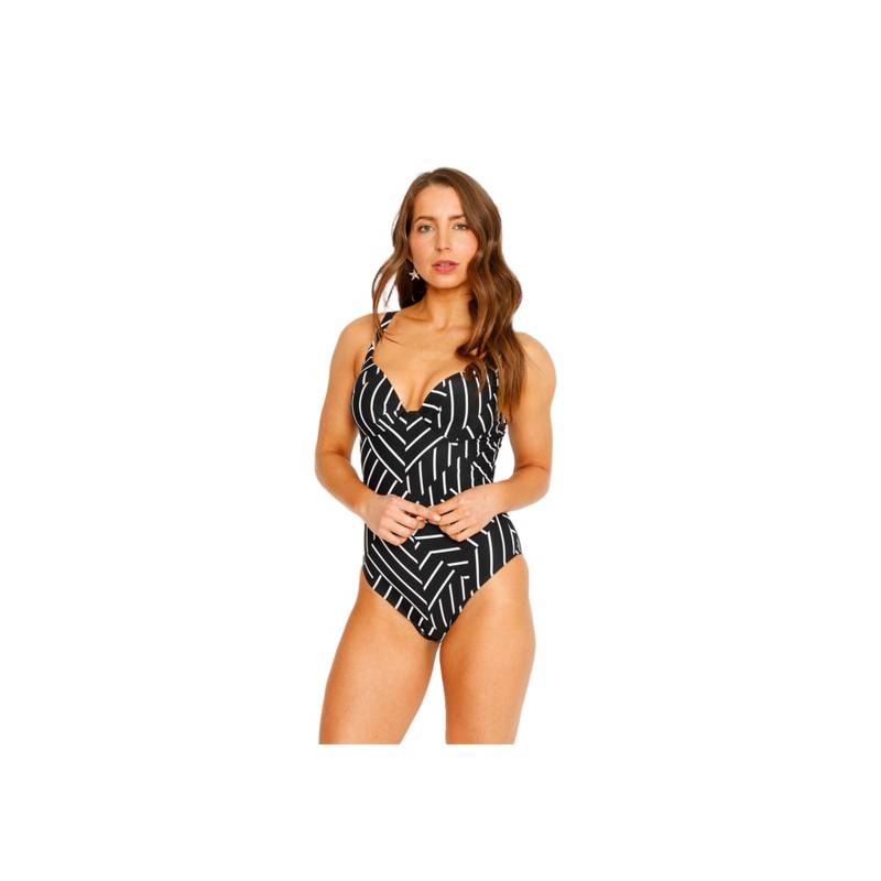 H2o Wear Traje De Baño Entero Copas Para Mujer Azul H2o Wear 5320